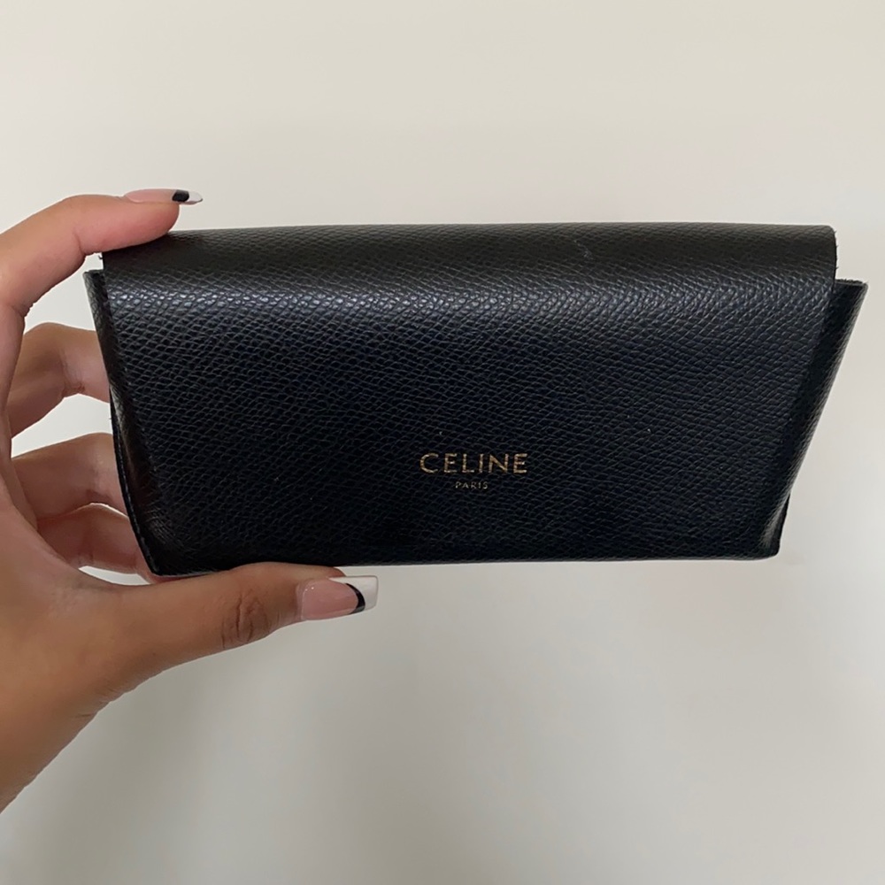 Authentic Celine sunglasses case w/ cloth!